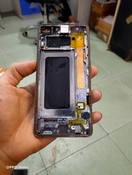 bezel frame lcd samsung s10 plus tulang lcd samsung s10 plus original