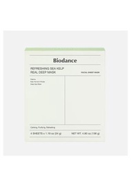 Biodance - (綠色-消炎舒緩) 海藻維他凝膠面膜34g x4pcs (深層舒緩/油水平衡/消炎淨化/痘斑修復/舒緩補水/痘痘肌/低敏/可過夜/睡眠面膜) 8809937361480【平行進口