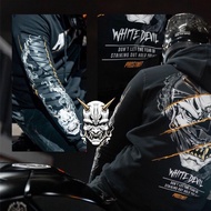 HFS - Jaket Hoodie Prostreet WHITE DEVIL Pria/Jaket Sunmori Raider Jepang / Jaket Sunmori Prostreet