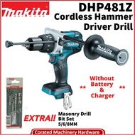 [CORATED] Makita DHP481Z 13MM 18V Cordless Hammer Driver Drill Without Battery&amp;Charger (1 Year Warranty)