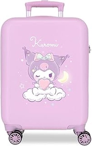 Sanrio Kuromi Sweet Dreams Cabin Suitcase, Pink, 33 x 50 x 20 cm, Hard Case, 2 kg, ABS, 2 kg, 28.4 L