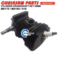STIHL MS170 MS180 (Piston 38mm) CHAINSAW BLOCK CYLINDER PISTON CRANKSHAFT SET GASOLINE CHAINSAW