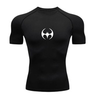 AZRAEL COMPRESSION/ SPORTS T-SHIRT AZRAEL/ T-SHIRTCOMPRESSION SPORTS T-SHIRT BATMAN/ T-SHIRT DRYFIT 