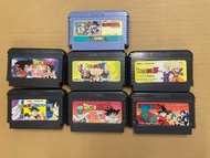 中古 美品 日版 大全套 FC Nintendo 任天堂 紅白機 Nes Game Dragonball 龍珠 神龍之謎, 龍珠 大魔王復活, 龍珠Z2 激鬥弗利沙, 龍珠Z 強襲！撒亞人, 龍珠Z 