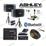 Paket sound system karaoke ASHLEY, full set Ashley garansi resmi