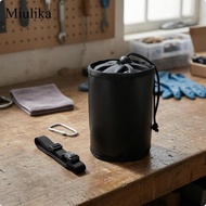 Miulika Tool Waist Pouch Drawstring Closure Tool Belt Pouch Reinforced Bottom Tool Pouch