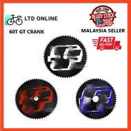 60T GT Crank BMX Chain Disc Crank Full Crank Set Basikal