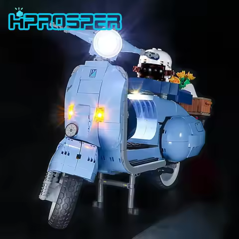HPROSPER 5V LED Lighting (No Model) For LEGO 10298 Creator Vespa 125 Light Up your Building Blocks W