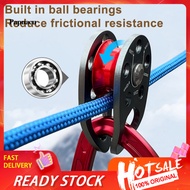 Pa Single Sheave Pulley Aloft Work Micro Pulley 28kn Small Metal Pulley for Rock Climbing Rescue Top
