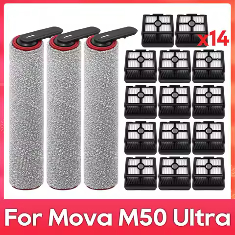 Compatible with ( Mova M50 Ultra ) Brush Filter Vacuum Cleaner Parts Accessories