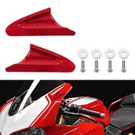 【Spot goods】 Motorcycle Block OFF Plate Rear View Mirror Hole Cover Mirrors Chassis Code Cap Base for Ducati PANIGALE 899 PANIGALE 1199 2013 Brand new