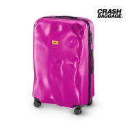 CRASH BAGGAGE กระเป๋าเดินทาง รุ่น ICON - CB163 สีชมพู ขนาด 31.1"