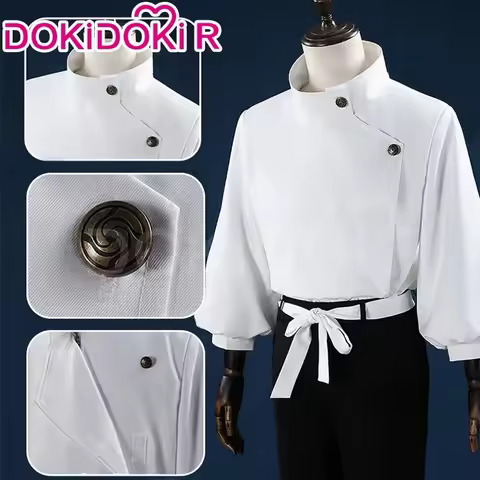 Yuta Okkotsu Cosplay Kostuum Anime Cosplaygeops S-2XL Je Dokidoki-R Yuta Okkotsu Cosplay Pruik Manne