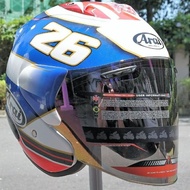 Arai RAM 3 DANI PEDROSA 26 Arai Helmet ram3 Arai pedrosa READY STOCK Post From PENANG sticker tanam