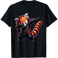 Red Panda Dabbing Panda Lovers T-Shirt