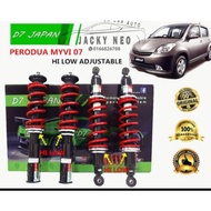 D7 JPN ADJUSTABLE HI LOW BODY SHIFT MYVI 2005-2010