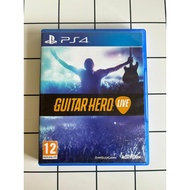 [Bundle] Ps4 Cd Game Guiter Hero Live  + 6 Button Guitar Controller