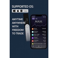 Ledger Nano X Crypto Hardware Wallet Bluetooth-Matte Black , Gold , Pink