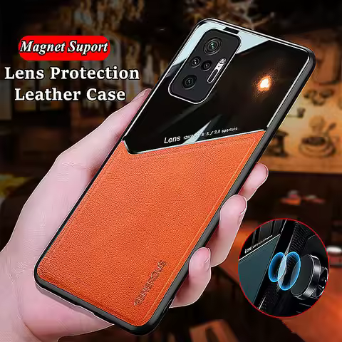 Leather Silicone Phone Case For Xiaomi Redmi Note 10 9 8 7 Pro 9T 10S 8T 9S 9AT 9C Poco X3 M3 Pro NF