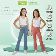 DLK Cloud Flare Stretch High Quality Children's Flared Leggings Anti-UV Comfortable Stretch for Girl