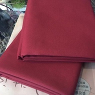 1y (90cmx110cm) ผ้าแคนวาส 12oz ผ้า เนื้อดี สีพื้น แดงเข้ม 12 ออนซ์ เนื้อหนา ความยาว 90 ซม. x 110 ซม. ขนาด (1y) Canvas Fabric 06BT4026