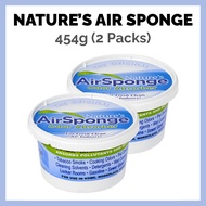 [Nature’s Air Sponge Original] Large Indoor Odor Absorber & Deodorizer – 454g (2Packs) – Made in USA