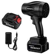 พัดลมเทอร์โบเจ็ท 5000W โบลเวอร์ เครื่องเป่าลมไร้สาย เครื่องเป่าลมไฟฟ้า Thrust รุนแรงพัดลม แบบพกพาฝุ่