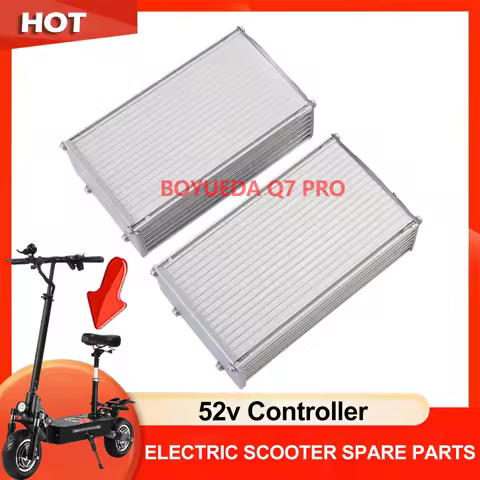 BOYUEDA 52V Brushless Motor & Controller 5-Pin Accessories for Q7 PRO Electric Scooter 1600W/3200W