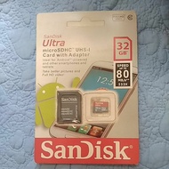 SanDisk Ultra MicroSDHC Card w/ Adapter