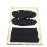 涼鞋與包包套裝，日式包包，純真絲 [二手]