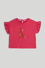 Mothercare Pink Bunny T-Shirt