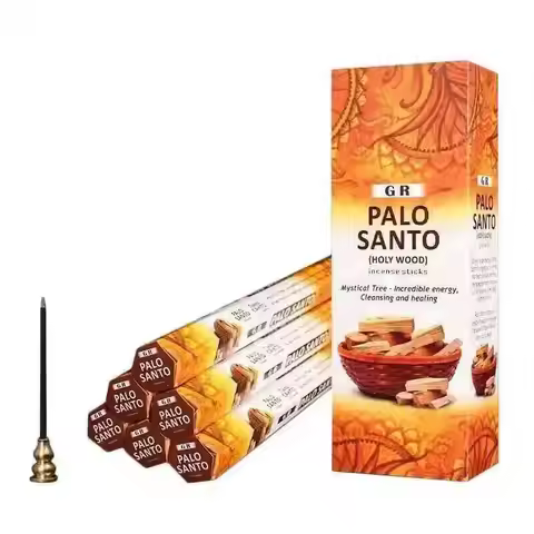 Natural Palo Santo Indian Incense Sticks Line Stick Incense for Living Room Teahouse Buddhist Suppli