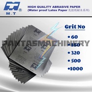 MT ABRASIVE PAPER / SAND PAPER / SANDPAPER - WATERPROOF
