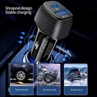 Type C USB 2 Port Car Charger Phone Charger 3.1A Fast Charging 12V 15W/38W Cigarette Lighter Adapter