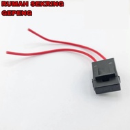 LARGE FLAT Fuse HOUSE - Ceramic Fuse House Plug Fuse Fuse Plug-in Fuse 2 Wires