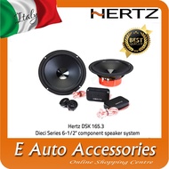 Hertz Dieci DSK 165.3 2 Way Components Car Speaker Systems 6.5 Inch 160Watts