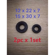 Oil seal 15x30x7/12x22x7 TL43 TU43 TB43 brush cutter