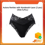 Aulora Panties with Kondenshi-Lace (1pcs) (2 pcs)(Size S,M,L)