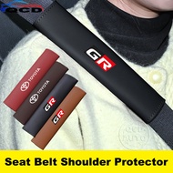 Toyota GR Car Safety Belt Shoulder Protection Auto Seat Belt Neck Support Soft Cover For 86 Yaris Vi