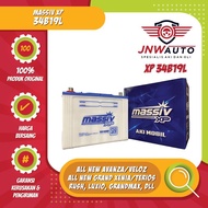 ORI Aki Mobil Massiv XP 34B19L untuk Calya, Sigra, Jazz, Brio, Mobilio