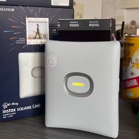 4 Inch Printer Square Link Printer One-Time Imaging Mobile Photo Printer Portable Fujifilm Instax Pr