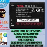 Alcatel OT 813 891 TRIBE TCL 3041D A2001X A2000X 2004C MTC665 CAB31L0004C1 CAB31Y0004C1 CAB31L0001C1
