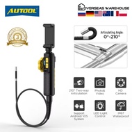 AUTOOL 1080 HD Automotive Industrial Endoscope with Light  SVB302 Autofocus Endoscope Inspection Cam