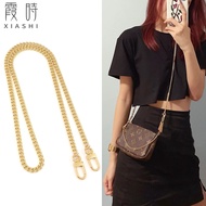 suitable for LV Mahjong Bag Chain Shoulder Strap Underarm Messenger Bag Metal Chain Replacement Presbyopia Bag Belt Accessories