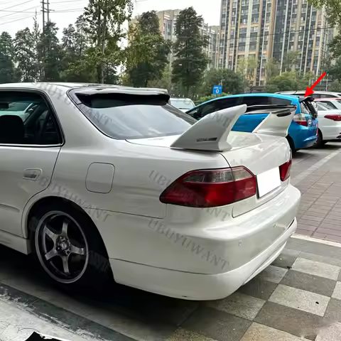 For Honda Accord CG5 CD5 Wholesale ABS Rear Trunk Lid Car Spoiler Ducktail Lip Wings 1996-2002