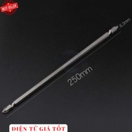 PH2 Screwdriver Bit 2 Bake Cross Heads 6.3mm Length 250mm Electronic 886