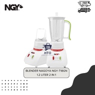 MATA NAGOYA Blender 1.2 Liter NGY-T18GN Plastic Cup 2 in 1 Blender 6 Blades NGY T18GN