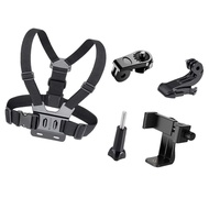 YS Ponsel Dada Mount Smartphone GoPro Hero Action Cam untuk Tali Strap Dudukan Dada Youtuber Vlog HP