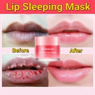 【Fast Shipping】【Buy 2 get 1 free】Lip Sleeping Mask serum bibir Dark Lips Berry Moistened Lip Balm Mo