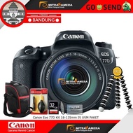 TERBARU Canon Eos 77D Kit 18-135mm IS USM Paket